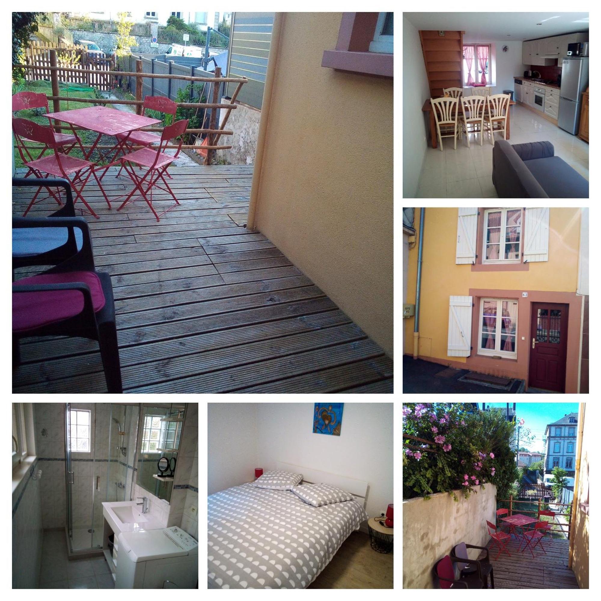 L'Oasis Maisonnette Centre Ville 3 Chambres Terrasse Espace Vert Prive Parc Sainte Croix Center Parc 20 Minutes Sarrebourg Exterior foto